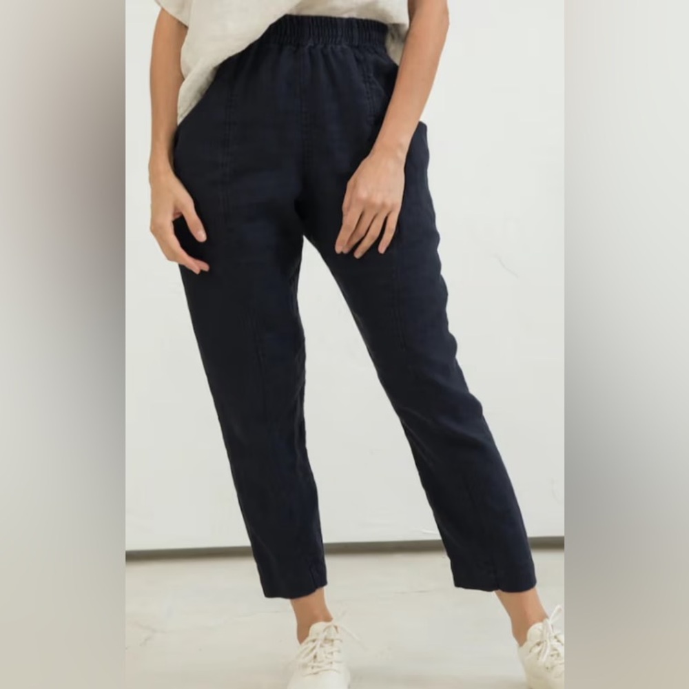 Elizabeth Suzann Cotton Canvas Clyde Work Pants; Size 12R
